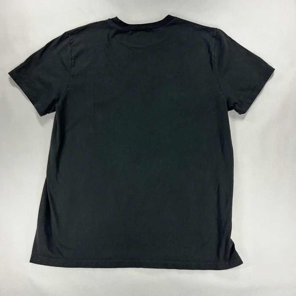 Brandy Melville John Galt Woman's Graphic T-Shirt Black Mercer Street Studio - Picture 3 of 5